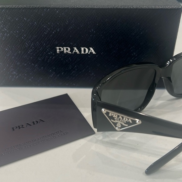 Authentic RARE PRADA sunglasses w/ certificate and box. Mint condition. Worn 1x - Picture 1 of 15